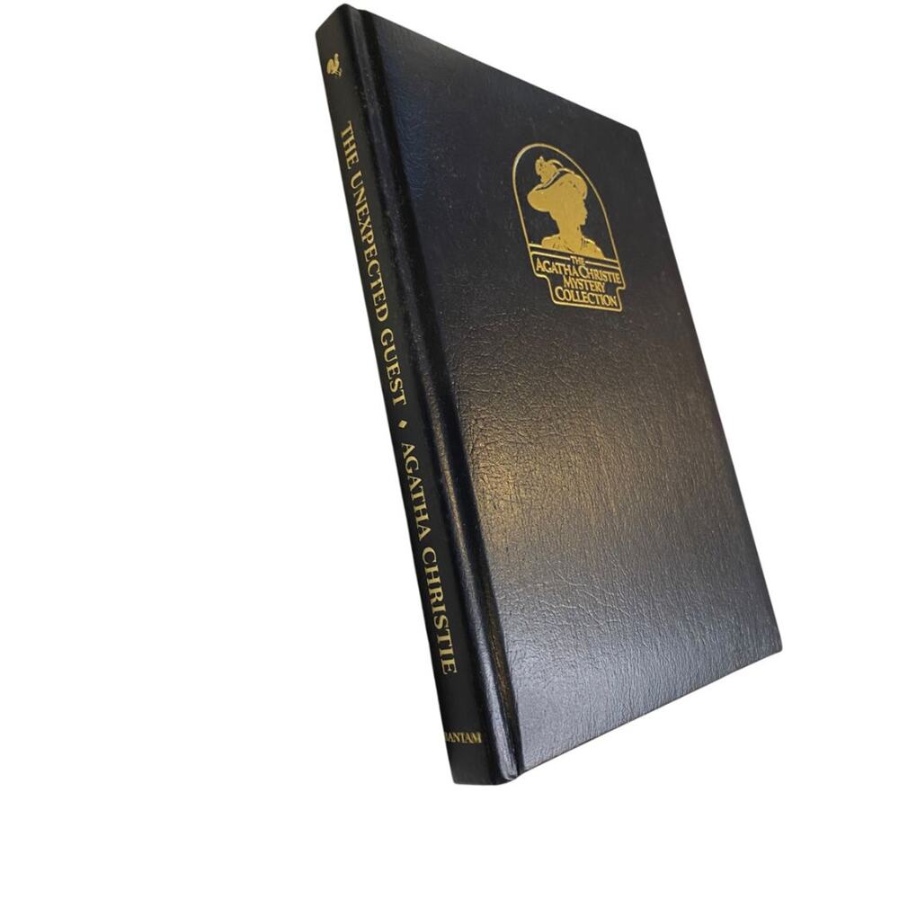 Agatha Christie Mystery Collection Bantam Leatherette The Unexpected Guest 1980s